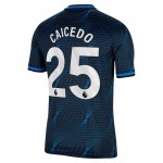 Nogometni Dresovi Chelsea Caicedo 25 Gostujući 2023-24 Kratkih Rukava